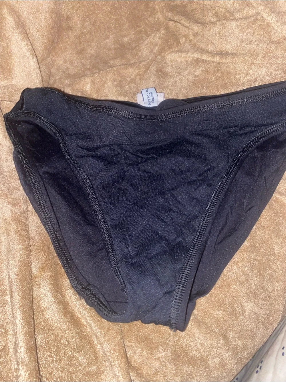Nautica Swim Separates Bundle Medium Board & Bikini Bottoms Skirt Coastal Beach